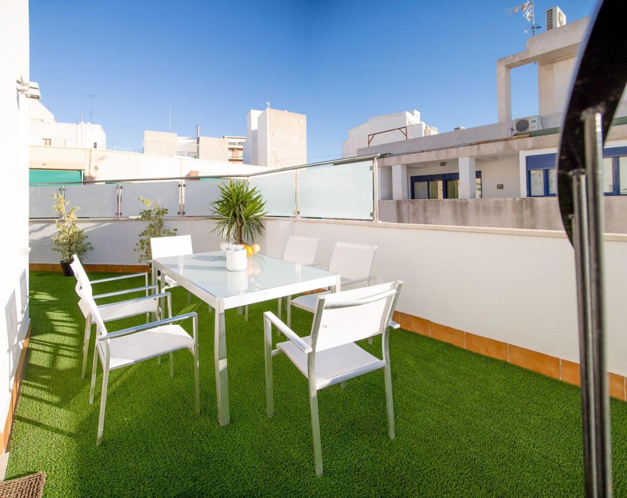 2 Big Terraces Penthouse City Center 阿利坎特 外观 照片