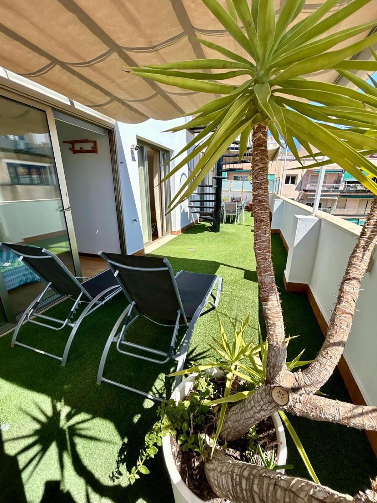 2 Big Terraces Penthouse City Center 阿利坎特 外观 照片