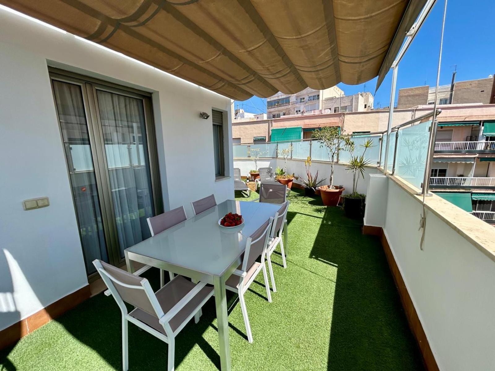 2 Big Terraces Penthouse City Center 阿利坎特 外观 照片